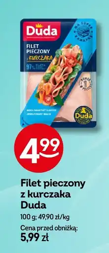 Żabka Filet pieczony z kurczaka Duda oferta