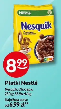 Żabka Płatki Nestlé Nesquik, Chocapic oferta