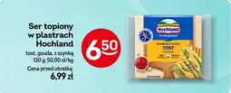 Żabka Ser topiony w plastrach Hochland tost, gouda, z szynką oferta