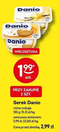 Żabka Serek Danio różne rodzaje oferta