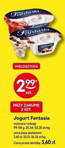 Żabka Jogurt Fantasia oferta