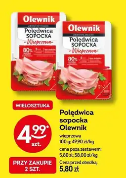 Żabka Polędwica sopocka wieprzowa Olewnik oferta