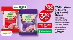 Żabka Wafle ryżowe w polewie jogurtowej Kupiec truskawkowe, owoce leśne oferta