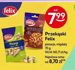 Żabka Przekąski Felix pistacje, migdały oferta