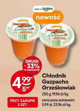 Żabka Chłodnik Gazpacho Grześkowiak oferta