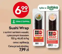 Żabka Sushi Wrap z surimi i serkiem wasabi oferta