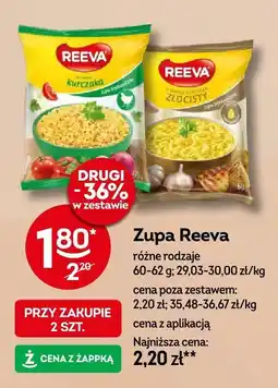 Żabka Zupa Reeva błyskawiczna oferta