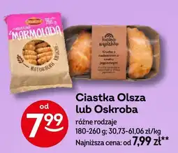 Żabka Ciastka Olsza lub Oskroba różne rodzaje Olsza/Oskroba oferta