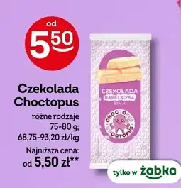 Żabka Czekolada Choctopus różne rodzaje oferta