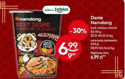 Żabka Danie Namdong beef, chicken, kimchi oferta