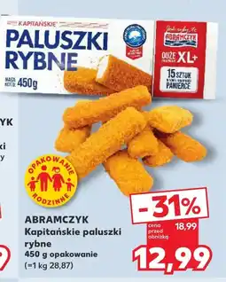 Kaufland Paluszki rybne Abramczyk oferta