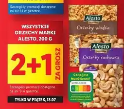 Lidl Orzechy nerkowca Alesto oferta