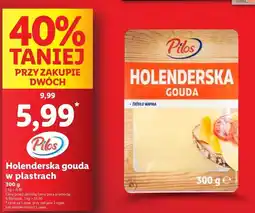 Lidl Ser gouda holenderska Pilos oferta