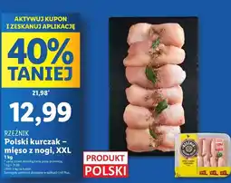 Lidl Mięso z nogi kurczaka xxl Rzeźnik Codzienna Dostawa oferta