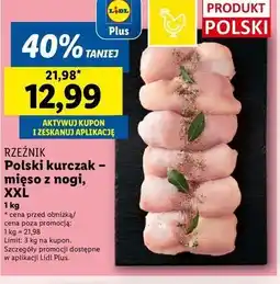 Lidl Mięso z nogi kurczaka Rzeźnik Codzienna Dostawa oferta