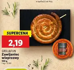 Lidl Zawijaniec wieprzowy Grill And Fun oferta