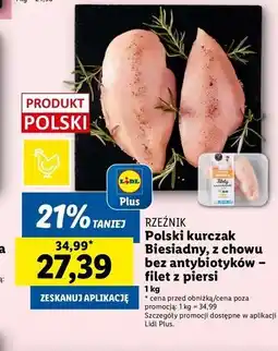 Lidl Filet z piersi kurczaka Rzeźnik Codzienna Dostawa oferta