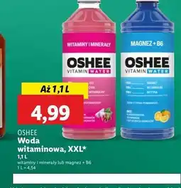 Lidl Napój witaminy i minerały Oshee Vitamin Water oferta