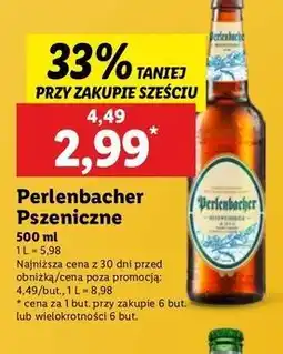 Lidl Piwo Perlenbacher Pils oferta