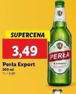 Lidl Piwo Perła Export oferta