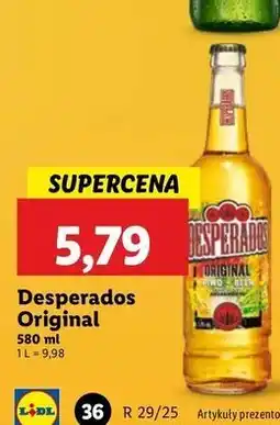 Lidl Piwo Desperados oferta