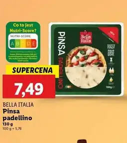 Lidl Pinsa padellino Bella Italia oferta