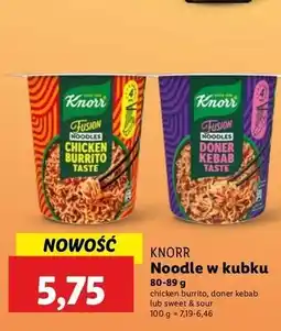 Lidl Danie sweet & sour taste Knorr oferta