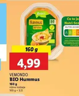Lidl Hummus paprykowy Vemondo oferta