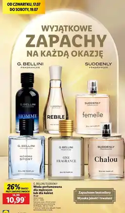 Lidl Woda toaletowa Suddenly Rebile oferta