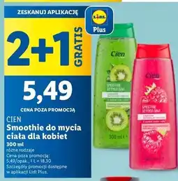Lidl Smoothie do mycia ciała malina Cien oferta