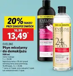 Lidl Profesjonalny płyn micelarny 3w1 Eveline Facemed+ oferta