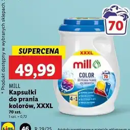 Lidl Kapsułki do prania kolor Mill Professional oferta