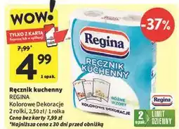 Intermarche Ręcznik kuchenny kolorowe dekoracje Regina oferta