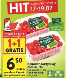 Intermarche Pomidory daktylowe Z Sadów I Pól oferta