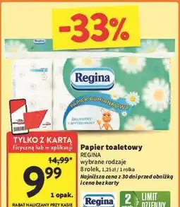 Intermarche Papier toaletowy rumiankowy Regina oferta