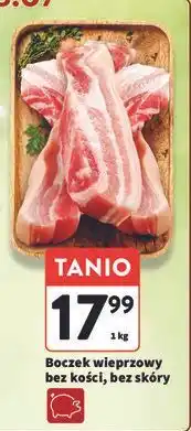 Intermarche Boczek wieprzowy ekstra bez kości oferta