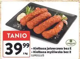 Intermarche Kiełbasa myśliwska Lukullus oferta