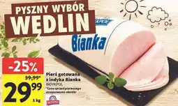 Intermarche Pierś z indyka gotowana bianka Indykpol oferta