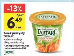 Intermarche Serek łososiowa zatoka Tartare oferta