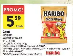 Intermarche Żelki kwaśne Haribo Złote Misie oferta