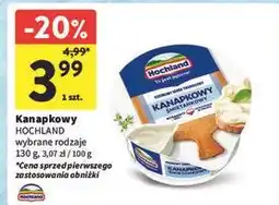 Intermarche Serek śmietankowy Hochland Kanapkowy oferta