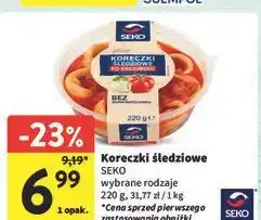 Intermarche Koreczki śledziowe kaszubskie Seko oferta