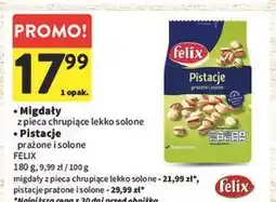Intermarche Migdały prażone i solone Felix oferta