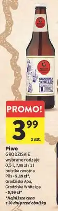 Intermarche Piwo grodziska white ipa Browar Grodzisk oferta