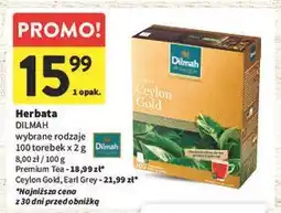Intermarche Herbata Dilmah Premium Tea oferta
