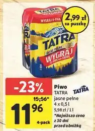 Intermarche Piwo Tatra Jasne Pełne oferta
