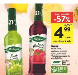 Intermarche Syrop kiwi Herbapol oferta