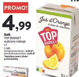 Intermarche Sok winogronowy Top Budget oferta