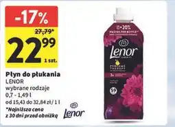 Intermarche Płyn do płukania diamond figs & lotus water calm Lenor oferta