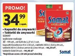 Intermarche Tabletki do zmywarek Somat Gold oferta